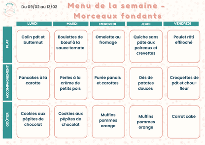 Repas faits maison pour bébés et enfants de 6 à 36 mois – En livraison à Toulouse et alentours