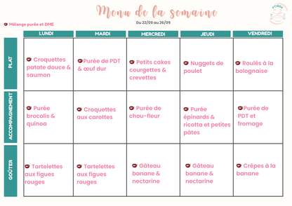 Repas faits maison pour bébés à Toulouse – En livraison 1 jour, 1 semaine ou 1 mois