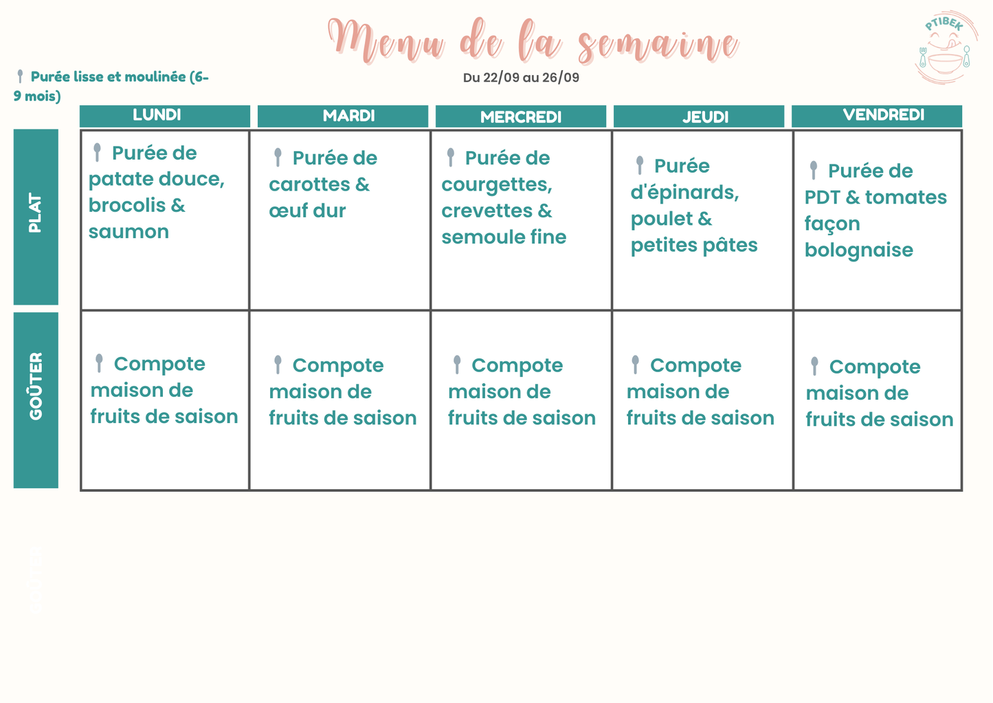 Repas faits maison pour bébés à Toulouse – En livraison 1 jour, 1 semaine ou 1 mois