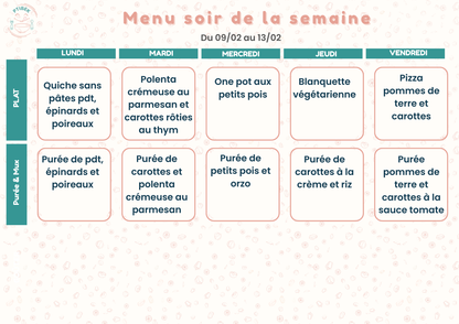 Repas faits maison pour bébés et enfants de 6 à 36 mois – En livraison à Toulouse et alentours