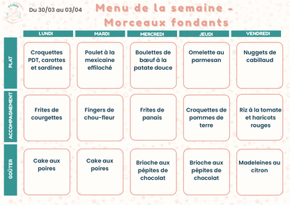 Repas faits maison pour bébés et enfants de 6 à 36 mois – En livraison à Toulouse et alentours